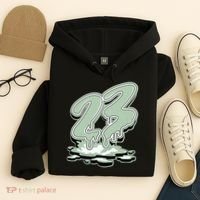 23 Drip Seafoam Abundance 4s Matching Hoodie thumb 4