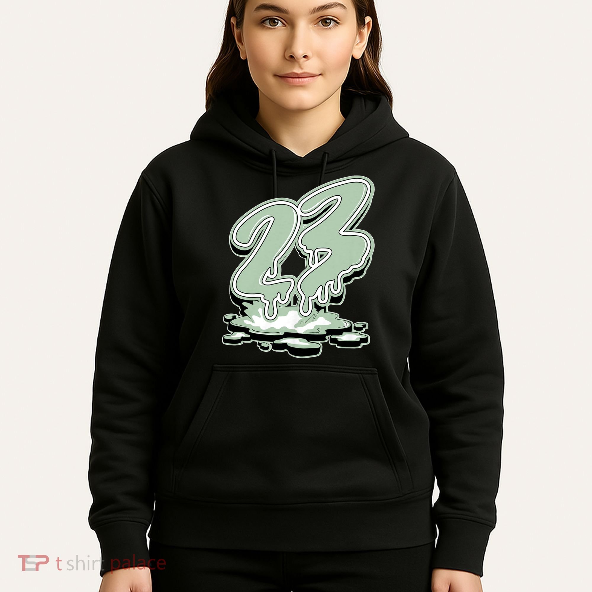 23 Drip Seafoam Abundance 4s Matching Hoodie