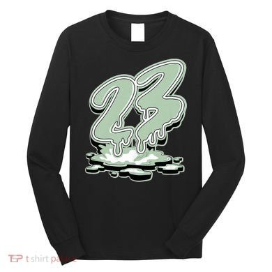 23 Drip Seafoam Abundance 4s Matching Long Sleeve Shirt