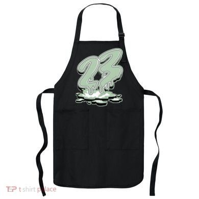 23 Drip Seafoam Abundance 4s Matching Apron