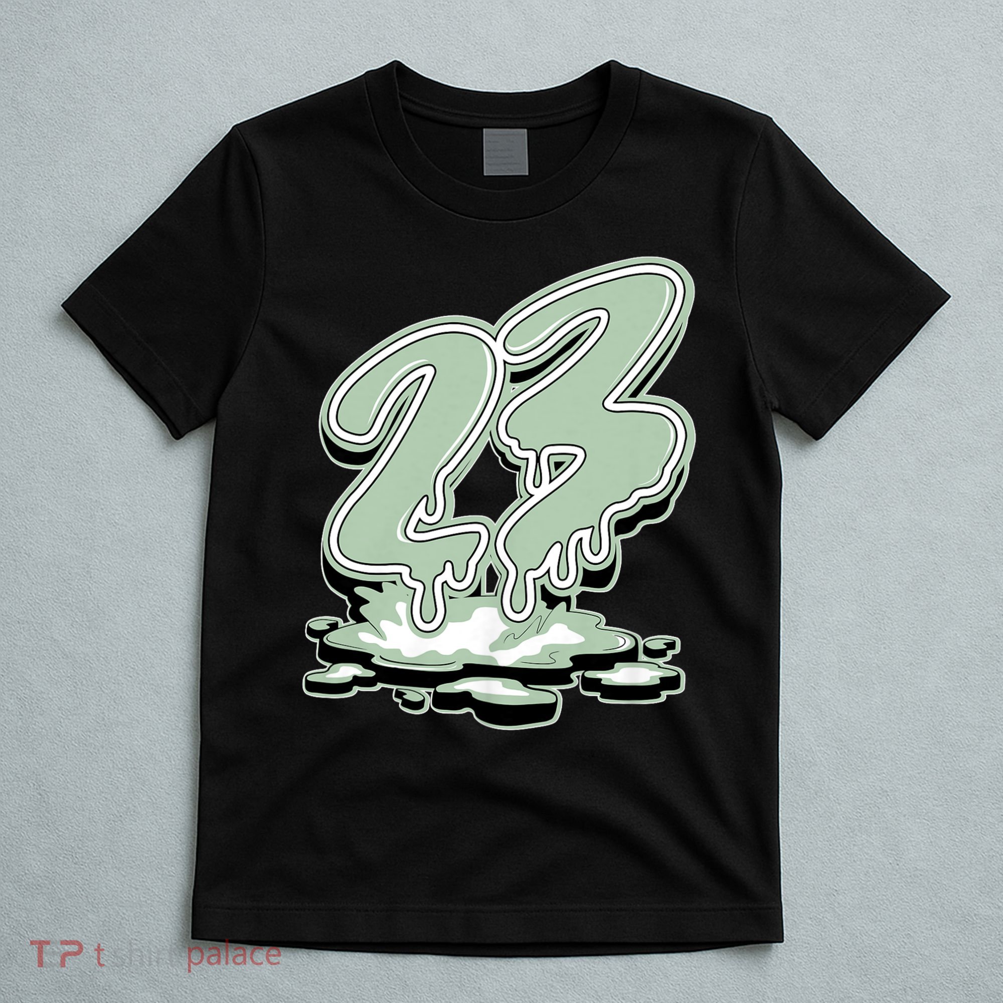 23 Drip Seafoam Abundance 4s Matching T-Shirt