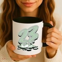 23 Drip Seafoam Abundance 4s Matching Coffee Mug thumb 3