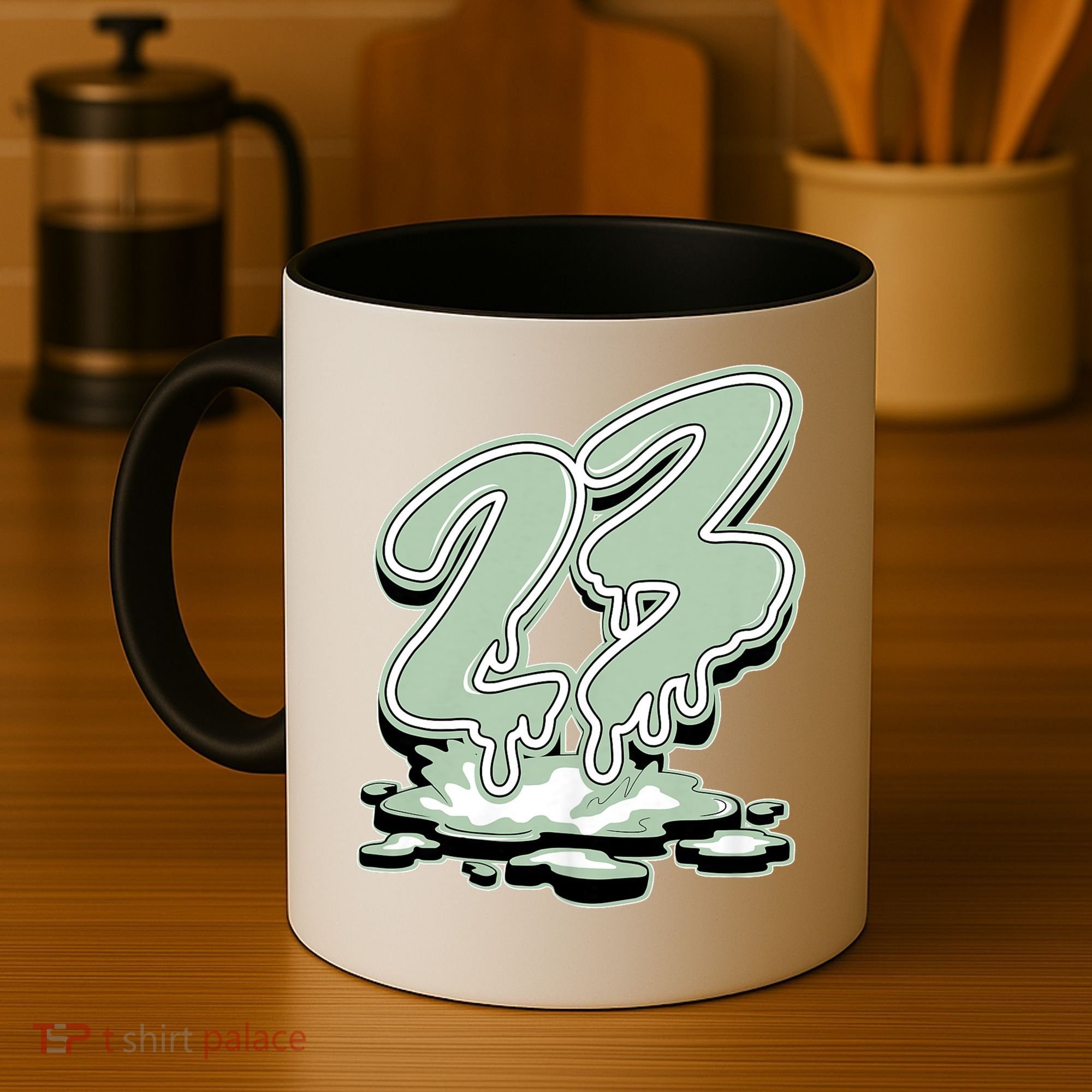 23 Drip Seafoam Abundance 4s Matching Coffee Mug