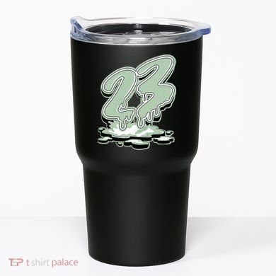23 Drip Seafoam Abundance 4s Matching Tumbler