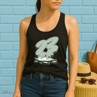 23 Drip Seafoam Abundance 4s Matching Women's Tank Top thumb 2