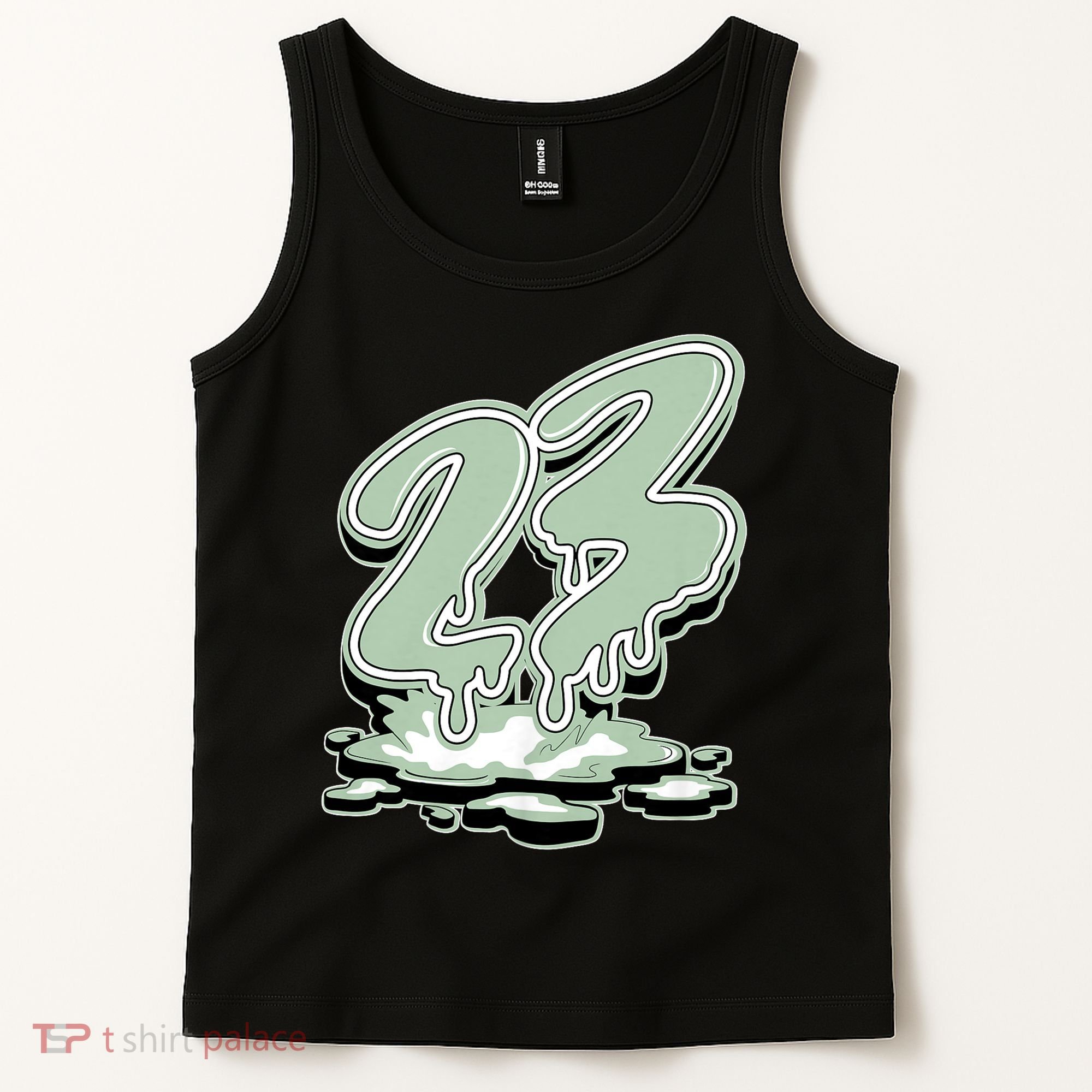 23 Drip Seafoam Abundance 4s Matching Tank Top