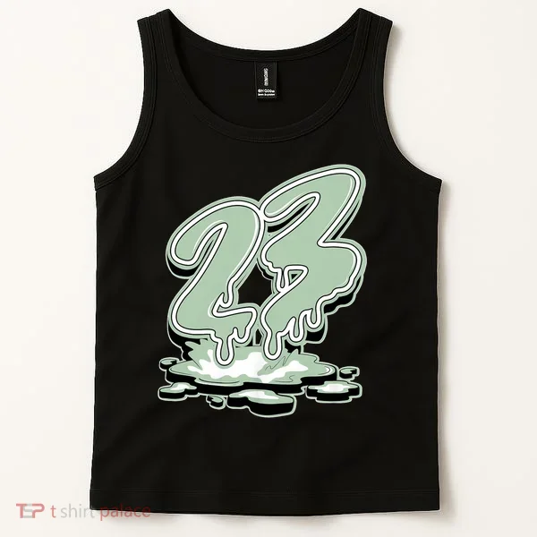 23 Drip Seafoam Abundance 4s Matching Tank Top