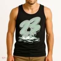 23 Drip Seafoam Abundance 4s Matching Tank Top thumb 3