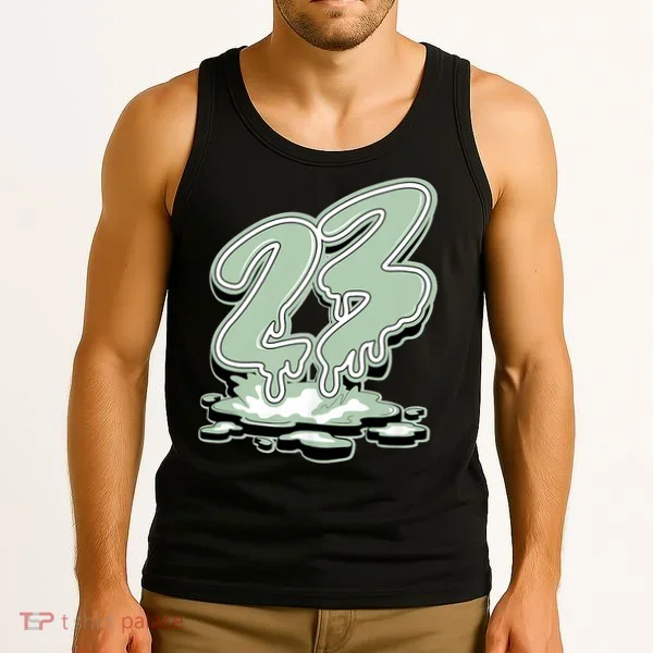23 Drip Seafoam Abundance 4s Matching Tank Top
