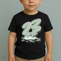 23 Drip Seafoam Abundance 4s Matching Toddler T-Shirt thumb 2
