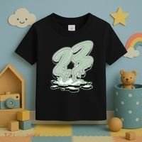 23 Drip Seafoam Abundance 4s Matching Toddler T-Shirt thumb 3