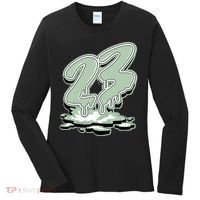 23 Drip Seafoam Abundance 4s Matching Women's Long Sleeve Shirt thumb 0
