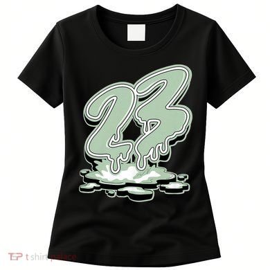 23 Drip Seafoam Abundance 4s Matching Women's T-Shirt