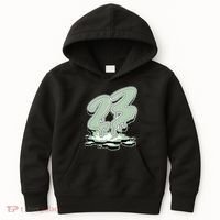 23 Drip Seafoam Abundance 4s Matching Kids Hoodie thumb 0