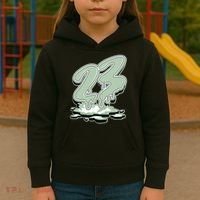 23 Drip Seafoam Abundance 4s Matching Kids Hoodie thumb 3