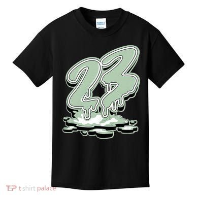 23 Drip Seafoam Abundance 4s Matching Kids T-Shirt