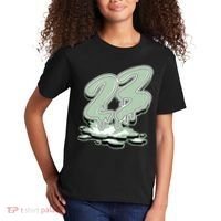 23 Drip Seafoam Abundance 4s Matching Kids T-Shirt thumb 2