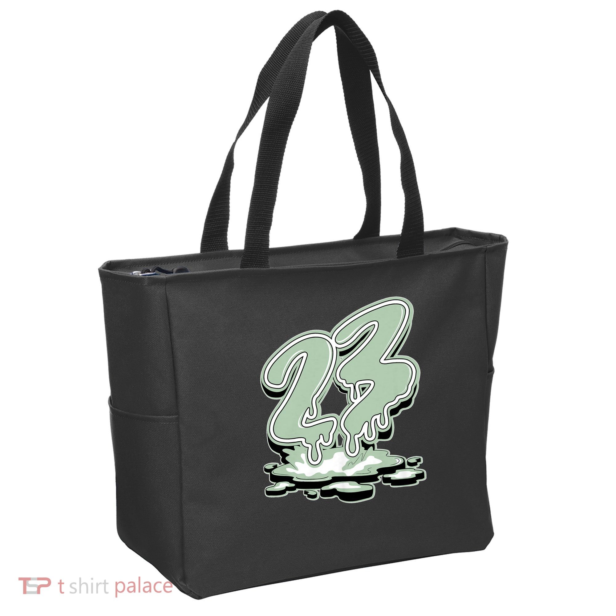 23 Drip Seafoam Abundance 4s Matching Tote Bag