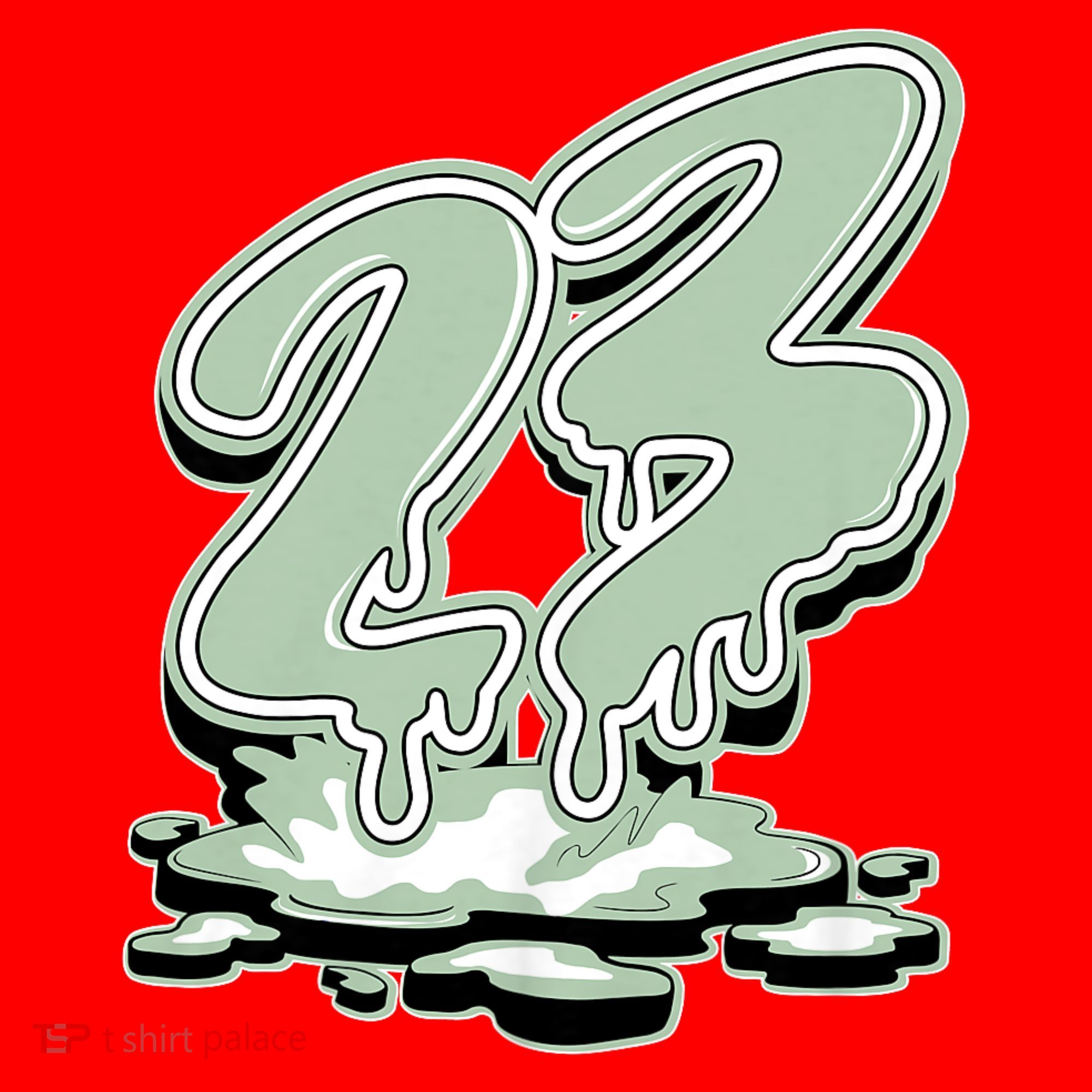 23 Drip Seafoam Abundance 4s Matching Santa Hat