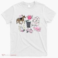 2024 Derby Vibes Horse Racing Horse Race Horse Lover Women T-Shirt thumb 0