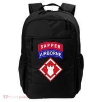 20th Engineer Brigade Patch W Airborne And Sapper Tab Backpack thumb 0