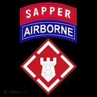 20th Engineer Brigade Patch W Airborne And Sapper Tab Bucket Hat thumb 4