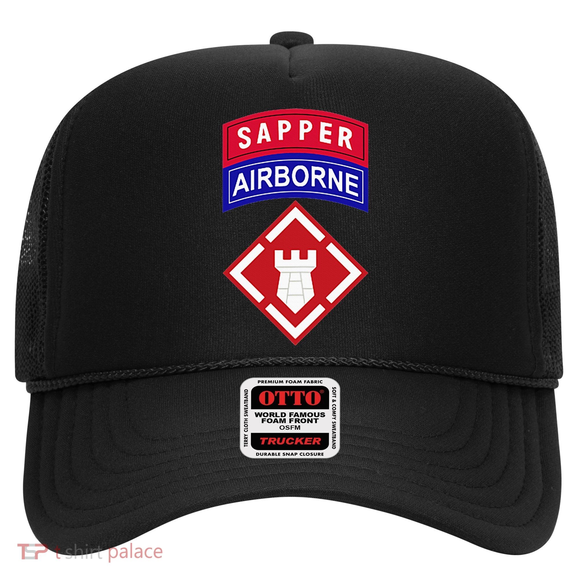 20th Engineer Brigade Patch W Airborne And Sapper Tab Hat