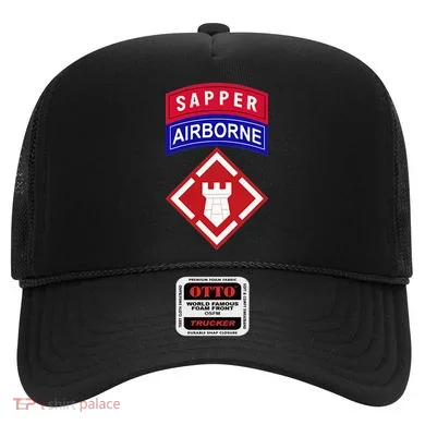 20th Engineer Brigade Patch W Airborne And Sapper Tab Hat