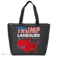 2024 Electoral Map Trump Landslide Red Election Map Tote Bag thumb 0