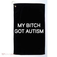 2 Femcel 2 Furious My Bitch Got Autism Golf Towel thumb 0