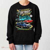 2026 From Detroit With Attitude A Michigan Tradition Woodward Ave M1 Women's Sweatshirt thumb 0