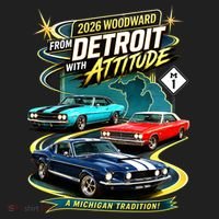 2026 From Detroit With Attitude A Michigan Tradition Woodward Ave M1 Women's Sweatshirt thumb 2
