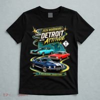 2026 From Detroit With Attitude A Michigan Tradition Woodward Ave M1 T-Shirt thumb 5