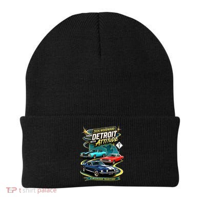 2026 From Detroit With Attitude A Michigan Tradition Woodward Ave M1 Beanie