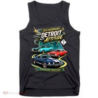 2026 From Detroit With Attitude A Michigan Tradition Woodward Ave M1 Tank Top thumb 0