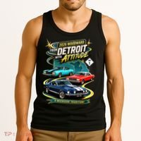 2026 From Detroit With Attitude A Michigan Tradition Woodward Ave M1 Tank Top thumb 3