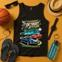 2026 From Detroit With Attitude A Michigan Tradition Woodward Ave M1 Tank Top thumb 4