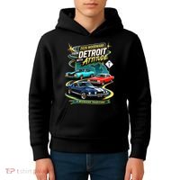 2026 From Detroit With Attitude A Michigan Tradition Woodward Ave M1 Kids Hoodie thumb 4