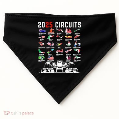 2025 Formula Racing USA-Made Doggie Bandana