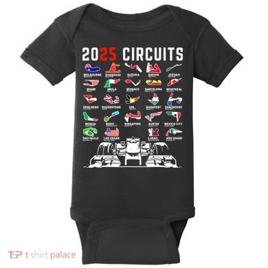 2025 Formula Racing Baby Bodysuit