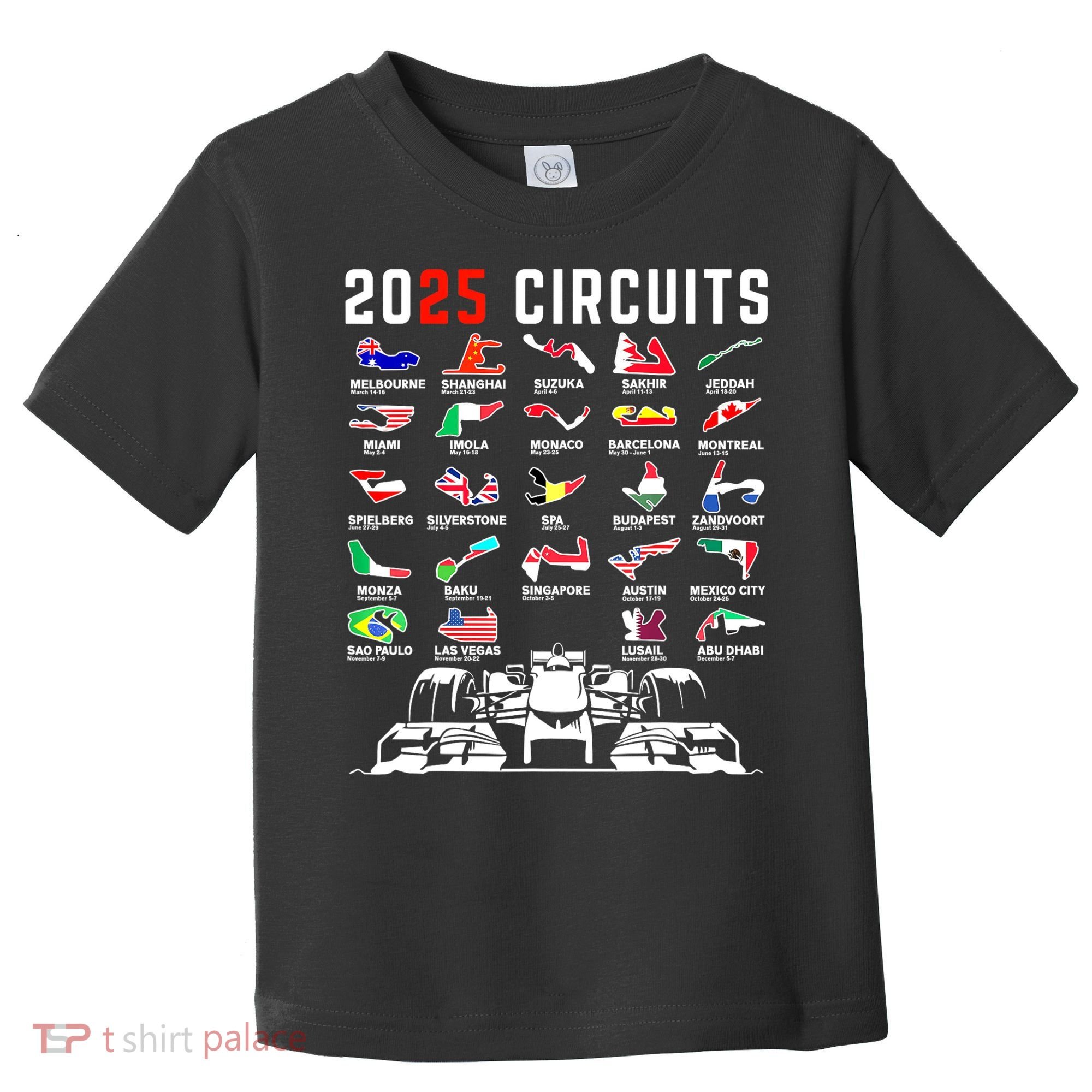 2025 Formula Racing Toddler T-Shirt