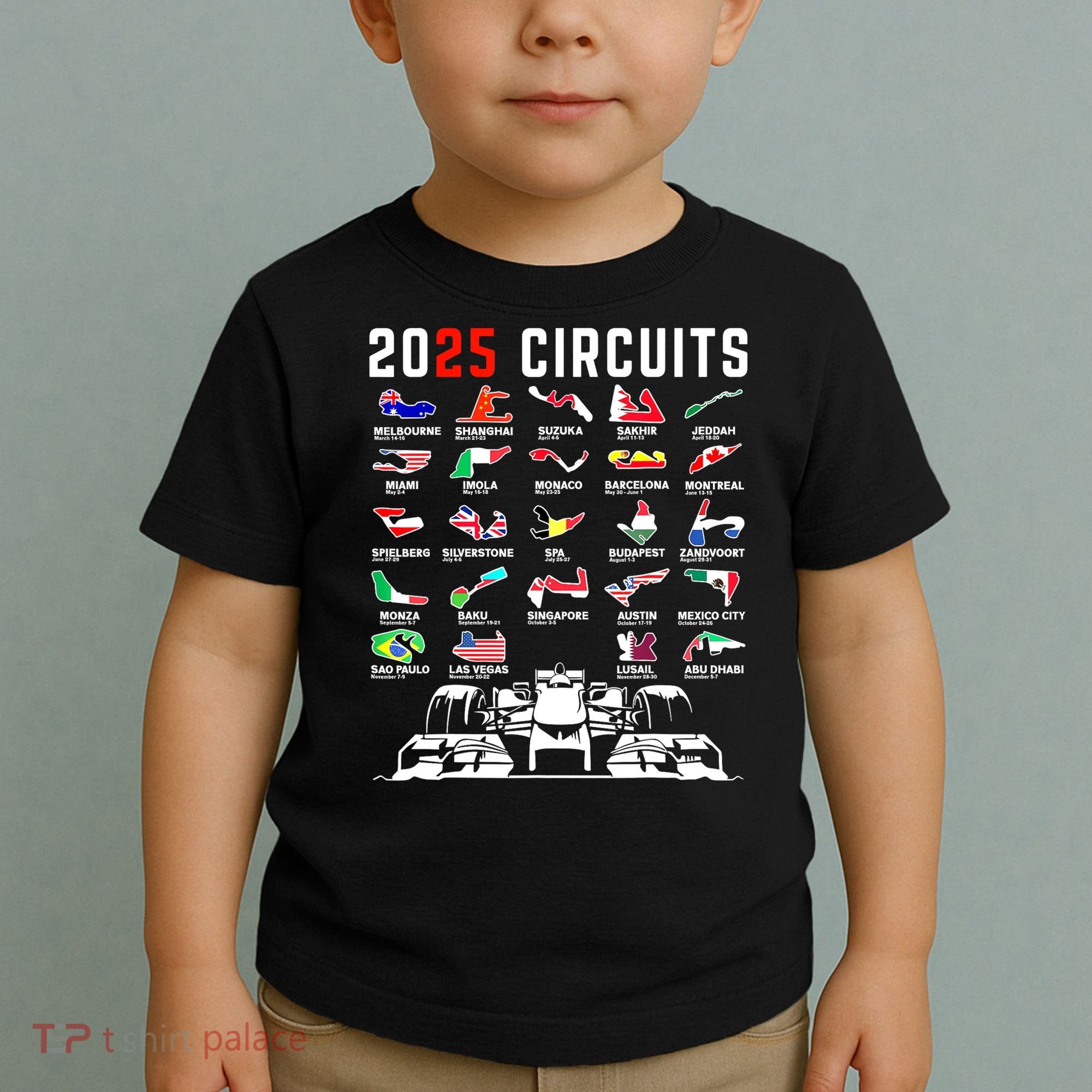 2025 Formula Racing Toddler T-Shirt