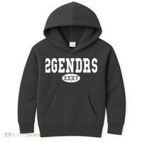 2 Genders Kids Hoodie thumb 0