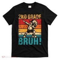 2nd Grade Bruh Dabbing Boy Second Grade Squad Boy Student T-Shirt thumb 0