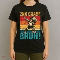 2nd Grade Bruh Dabbing Boy Second Grade Squad Boy Student T-Shirt thumb 4