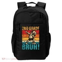 2nd Grade Bruh Dabbing Boy Second Grade Squad Boy Student Backpack thumb 0