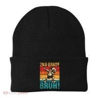 2nd Grade Bruh Dabbing Boy Second Grade Squad Boy Student Beanie thumb 0