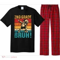 2nd Grade Bruh Dabbing Boy Second Grade Squad Boy Student Pajama Set thumb 0