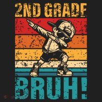 2nd Grade Bruh Dabbing Boy Second Grade Squad Boy Student Tumbler thumb 3
