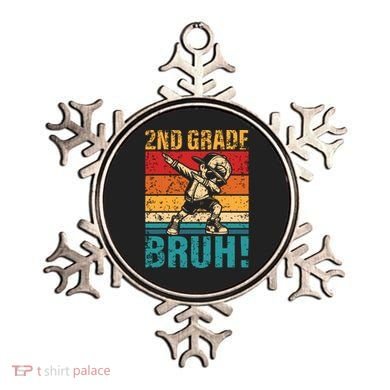 2nd Grade Bruh Dabbing Boy Second Grade Squad Boy Student Ornament